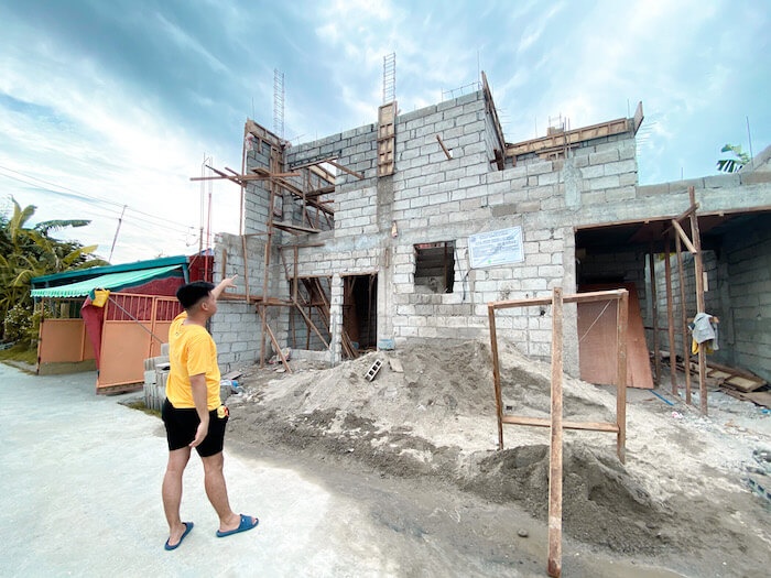 Construction progress of our house