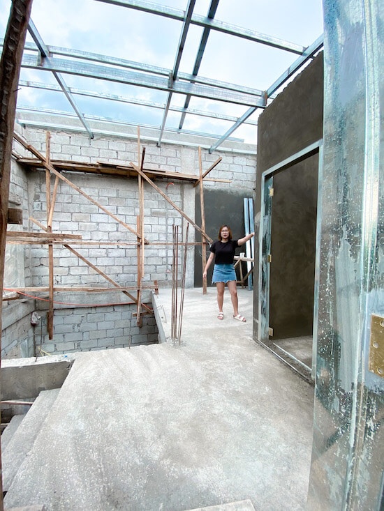 Construction progress of our house