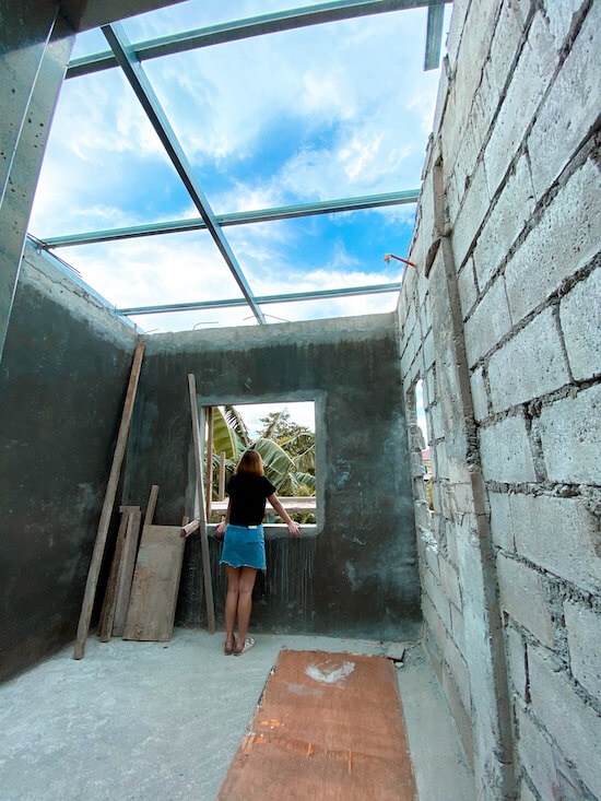 Construction progress of our house