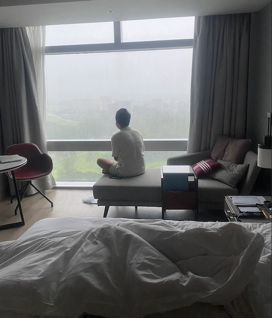 Swissotel room in Clark