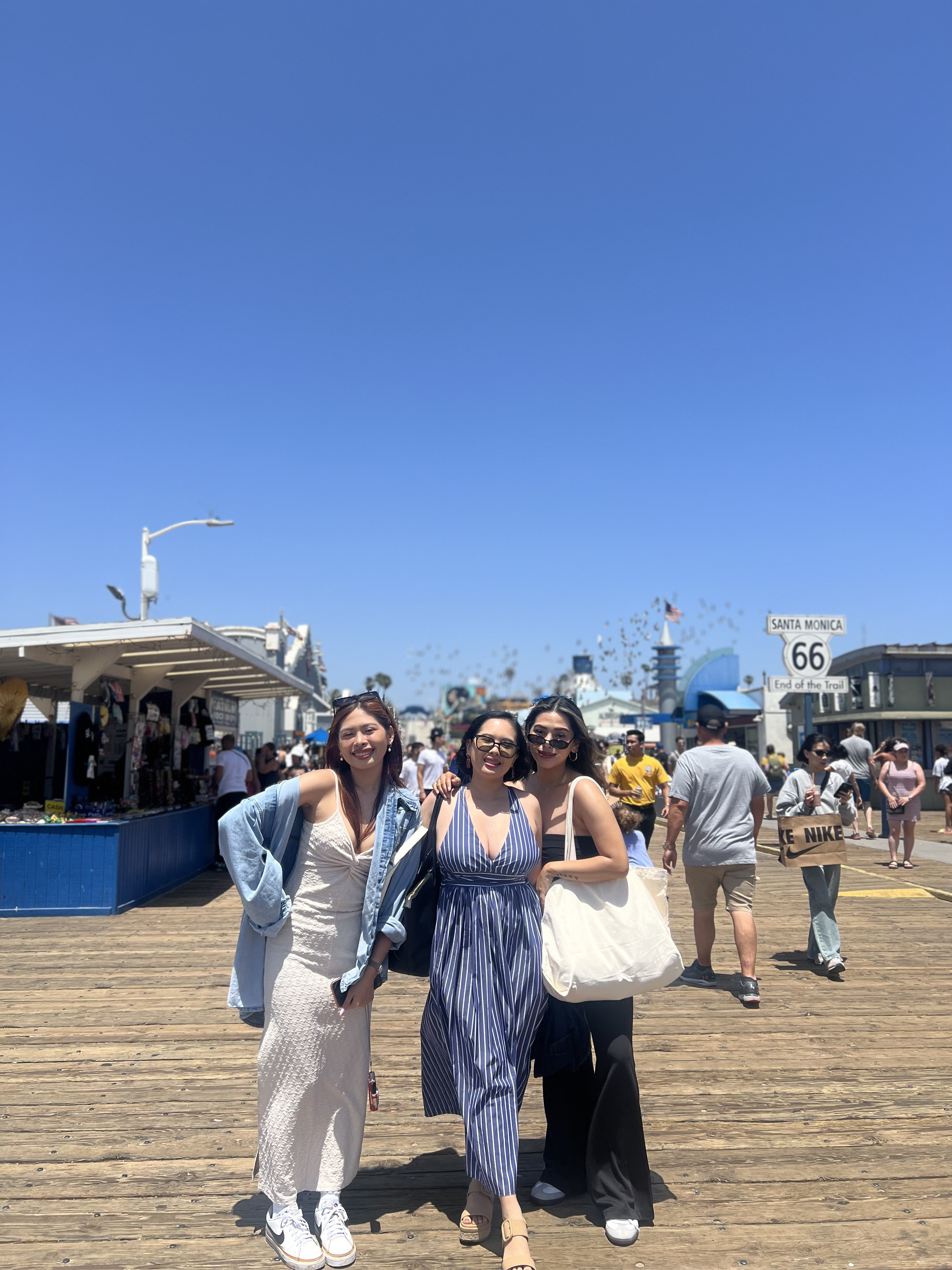 Argao sisters in Santa Monica