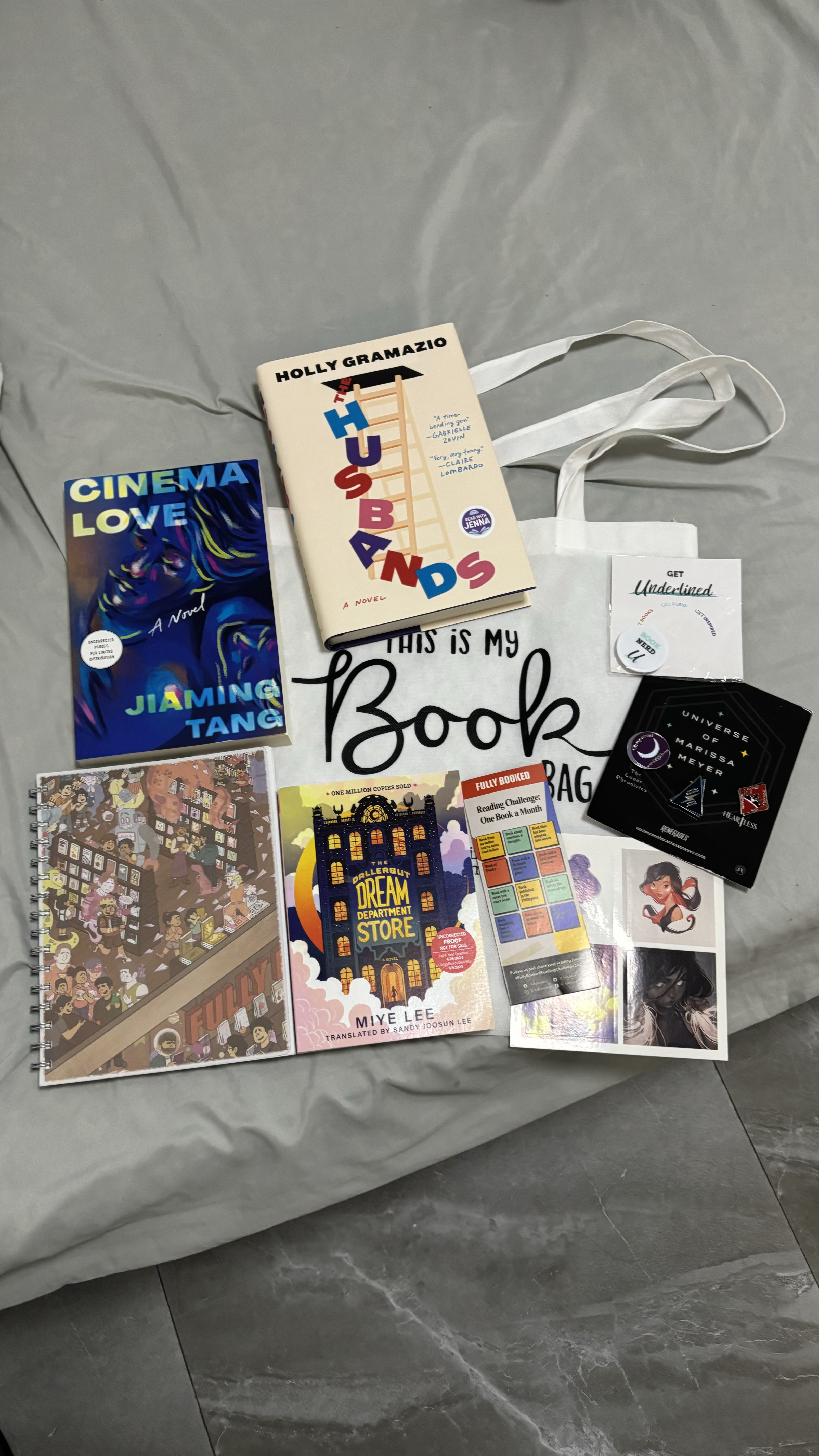 Books and bookish stuff I got from Fully Booked