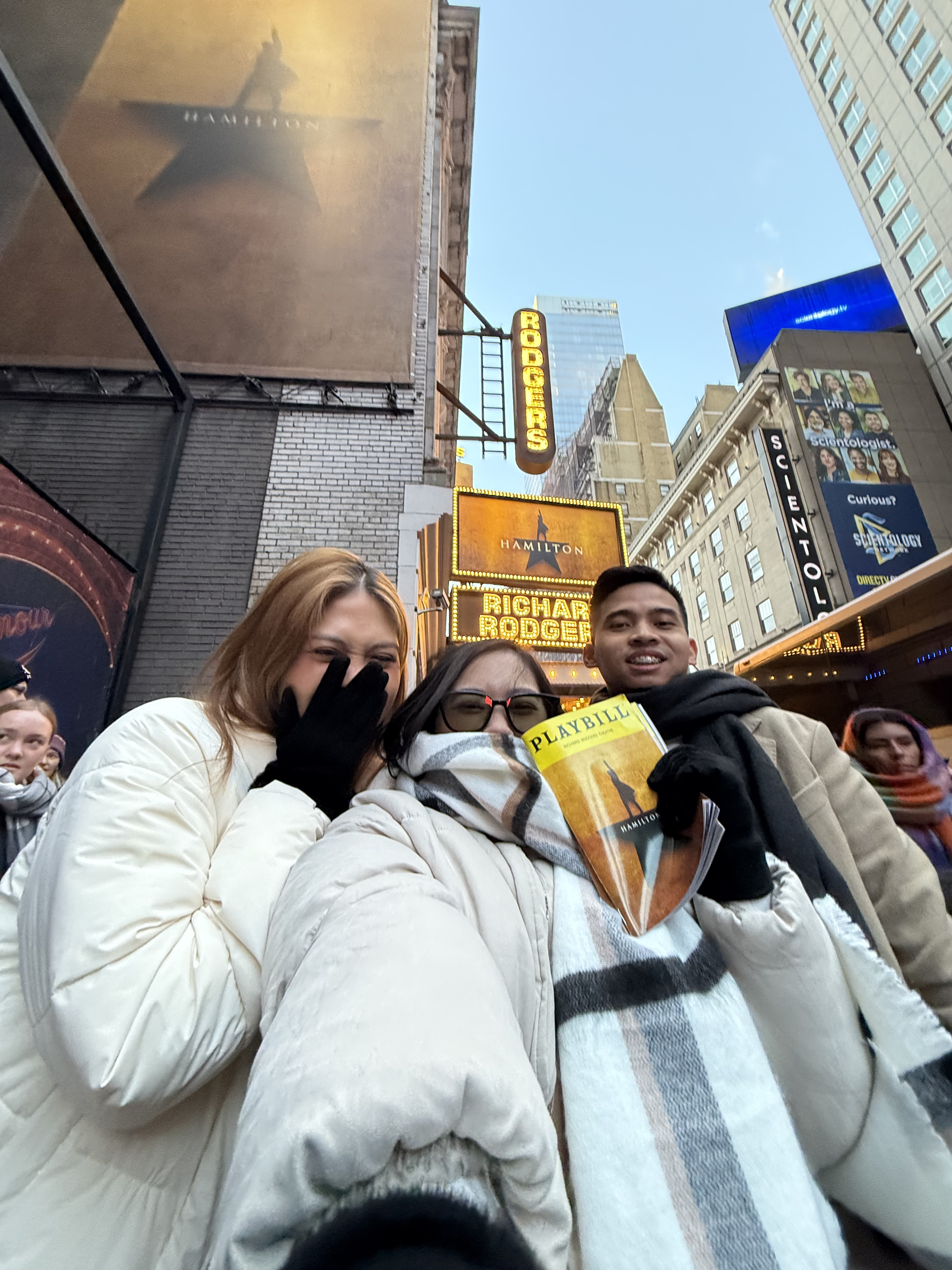 Hamilton in NYC