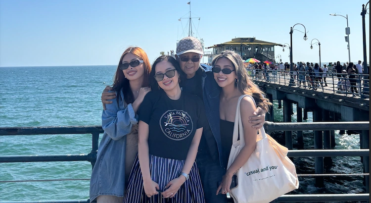 Argao fam @ Santa Monica