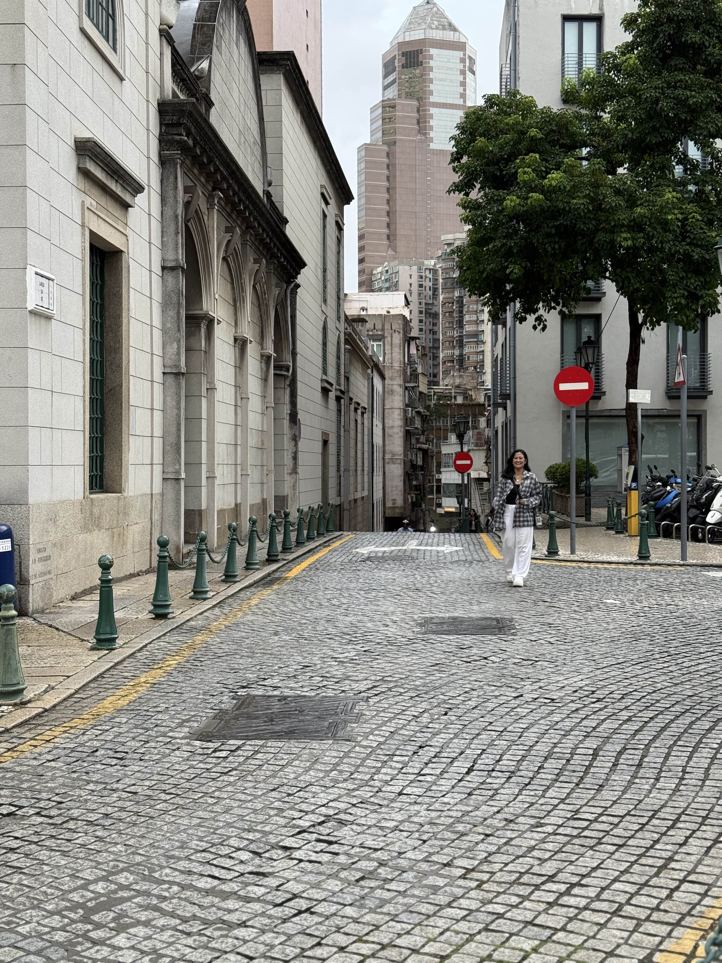 a street in Macau