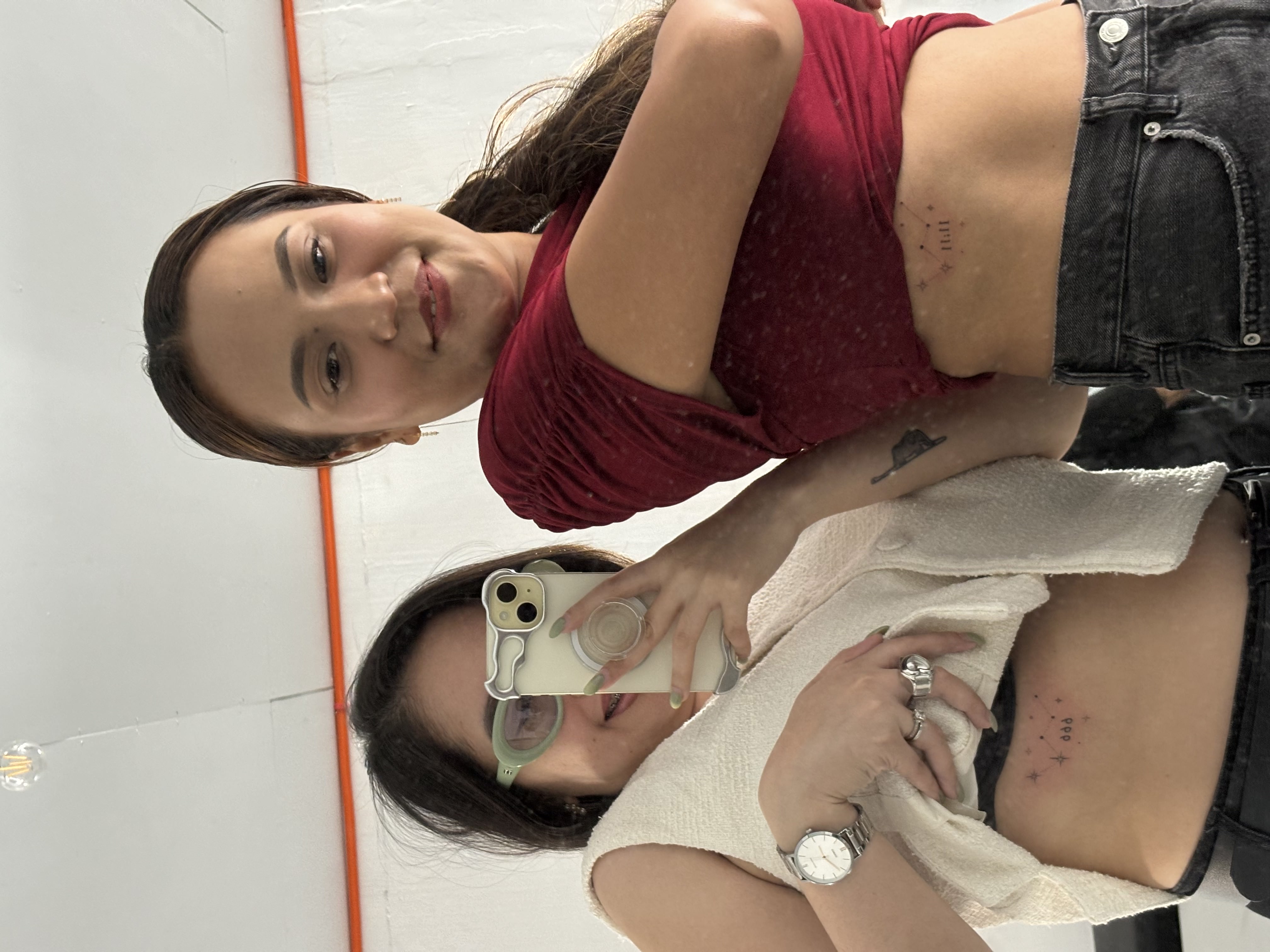 lucky numbers constellation tattoo