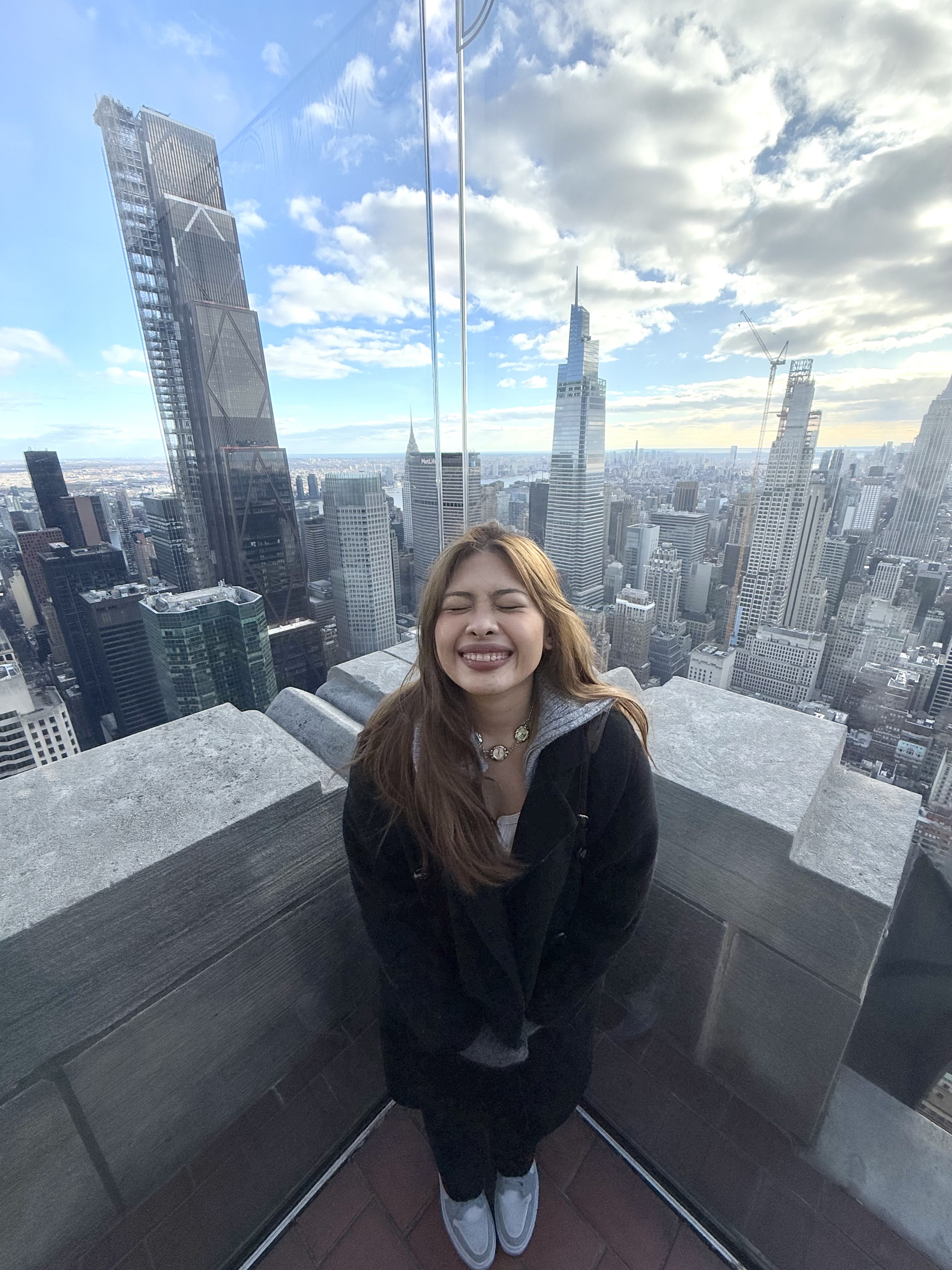 @ top of the rock, New York