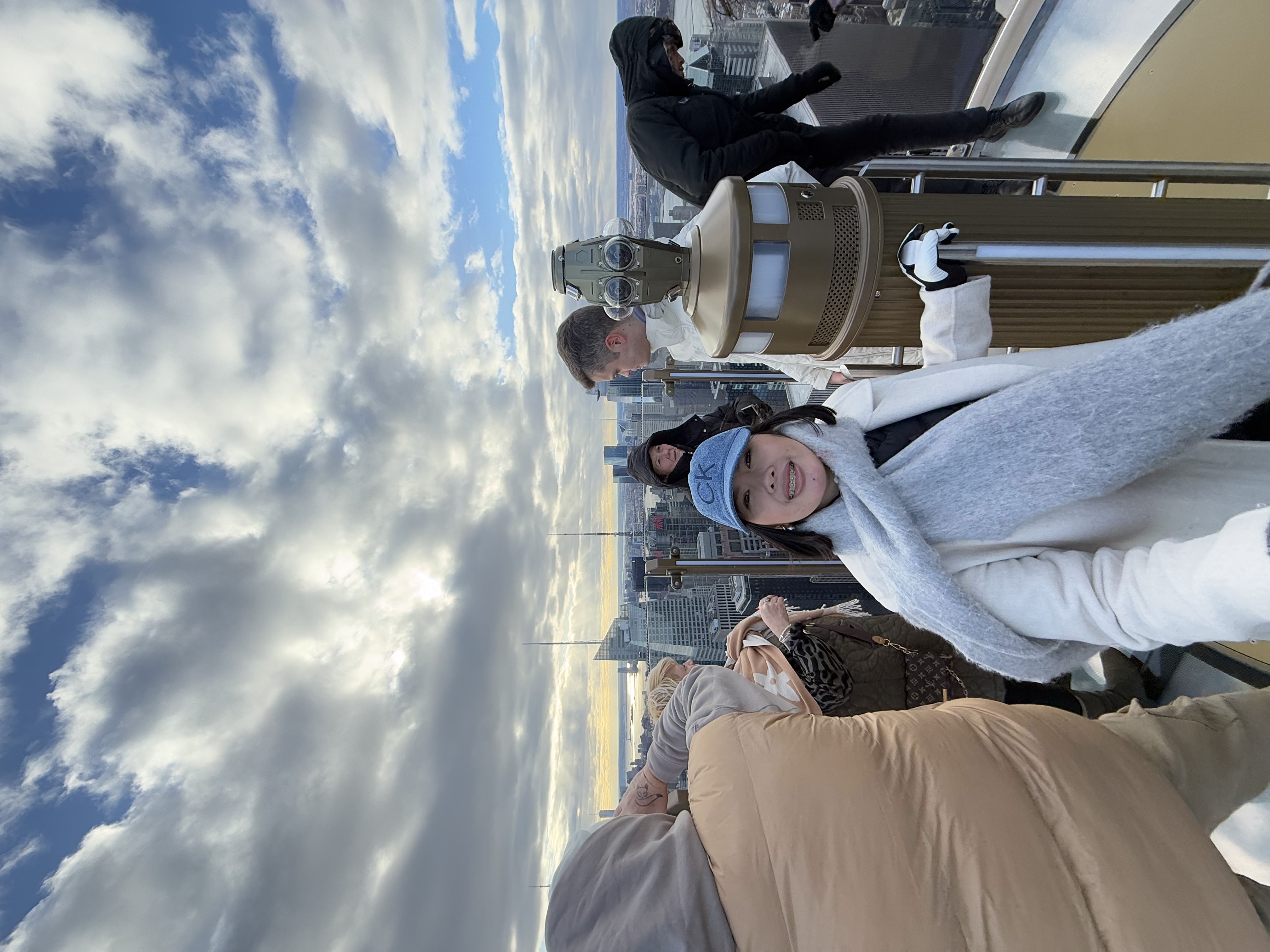 @ top of the rock, New York