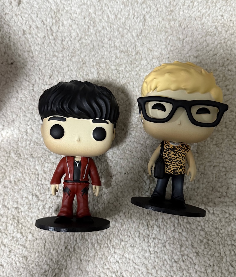FELIP and Justin of SB19 custom funko