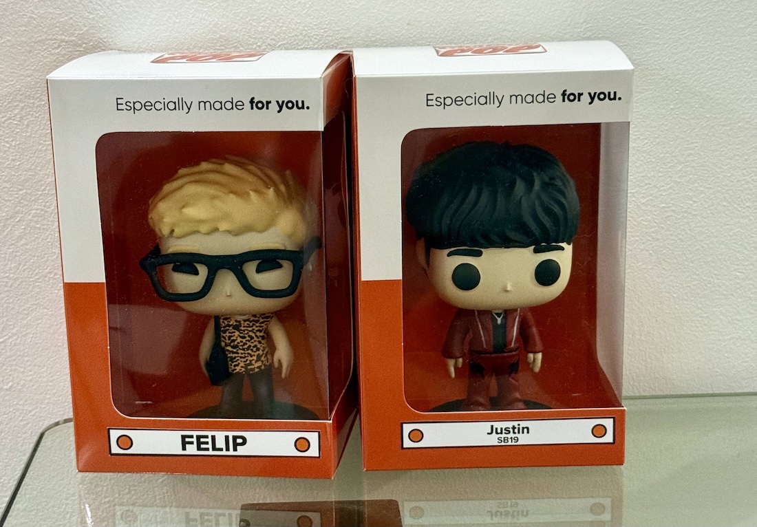 FELIP and Justin of SB19 custom funko