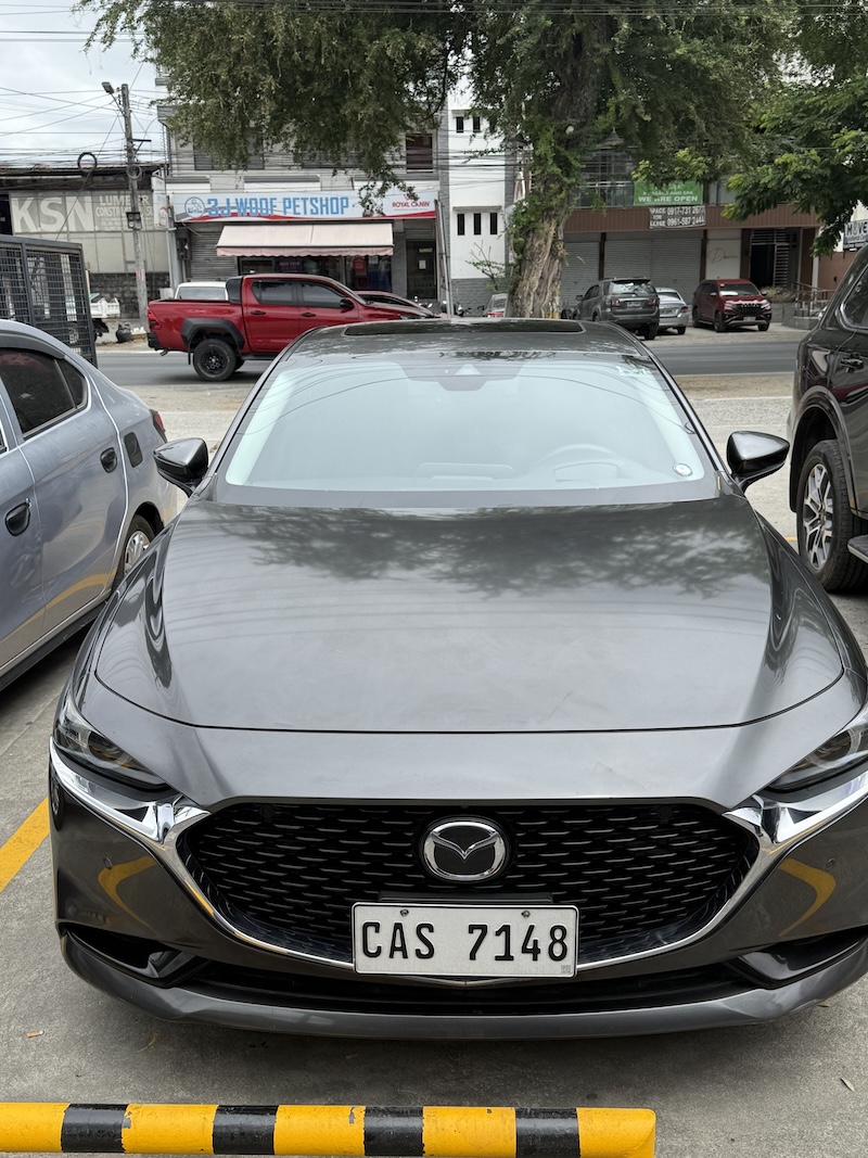 Mazda 3 yellow