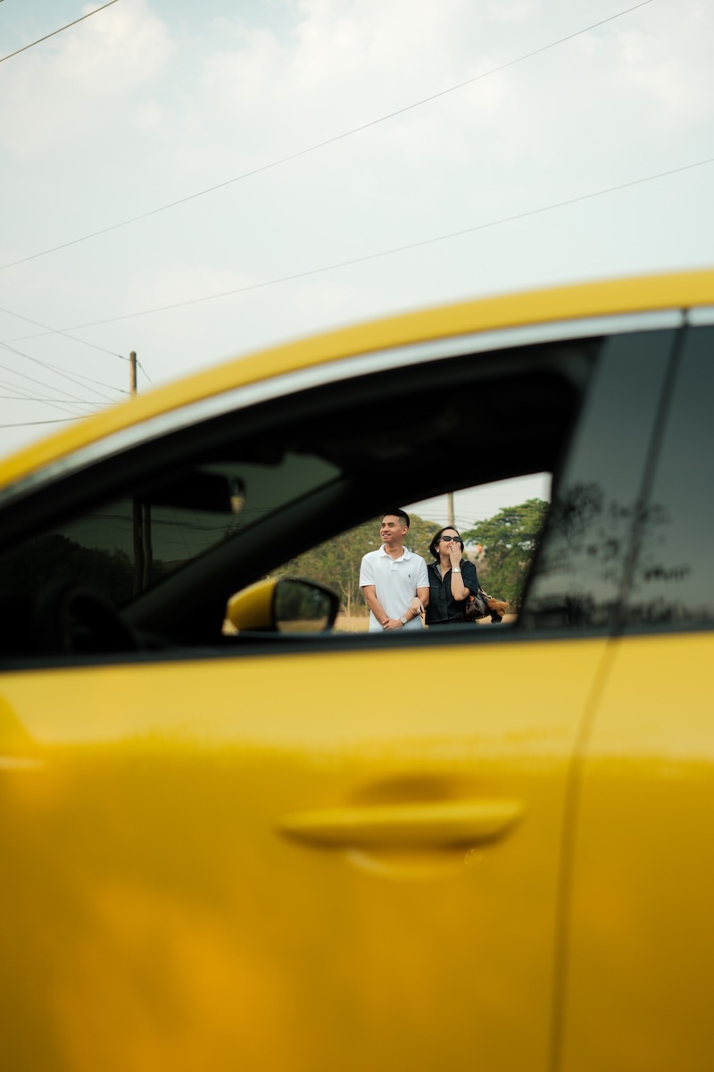 Mazda 3 yellow