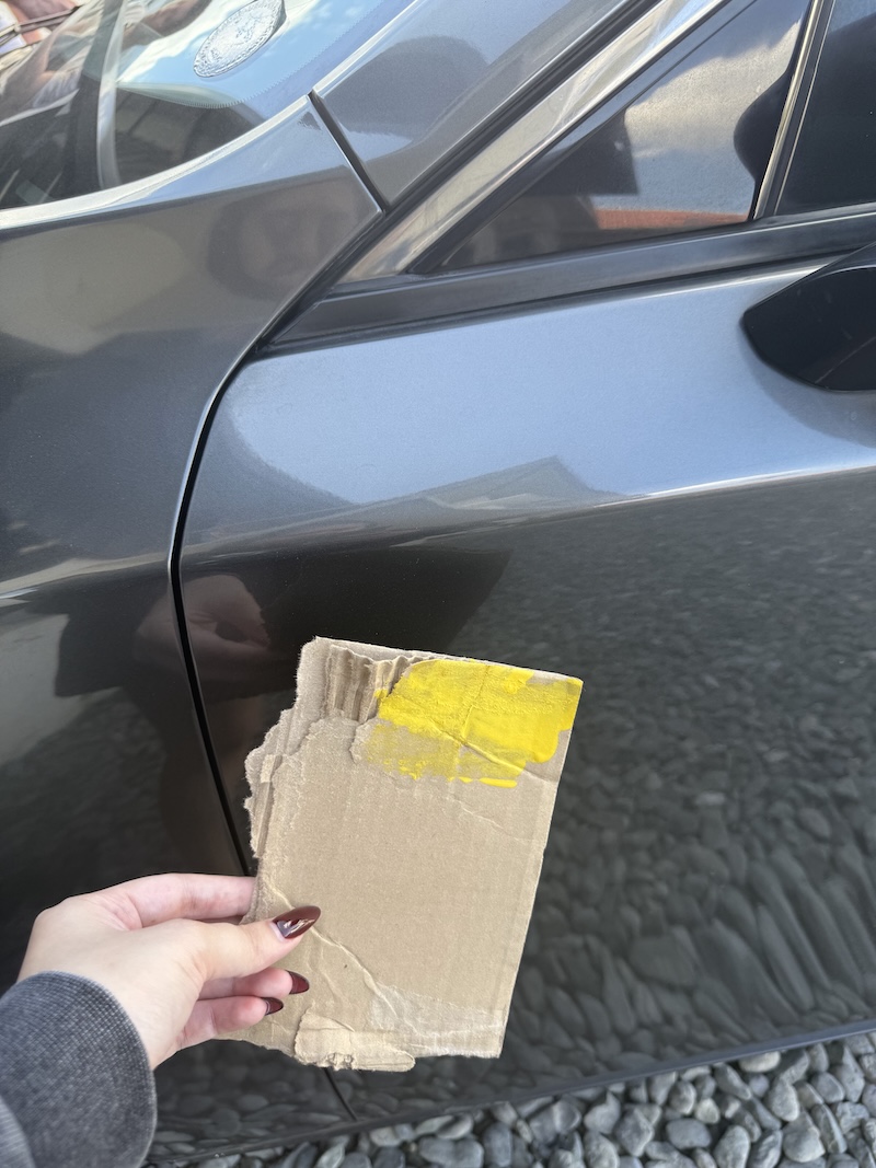 Mazda 3 yellow