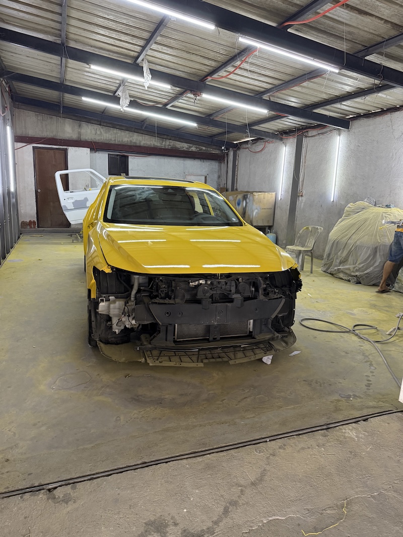 Mazda 3 yellow