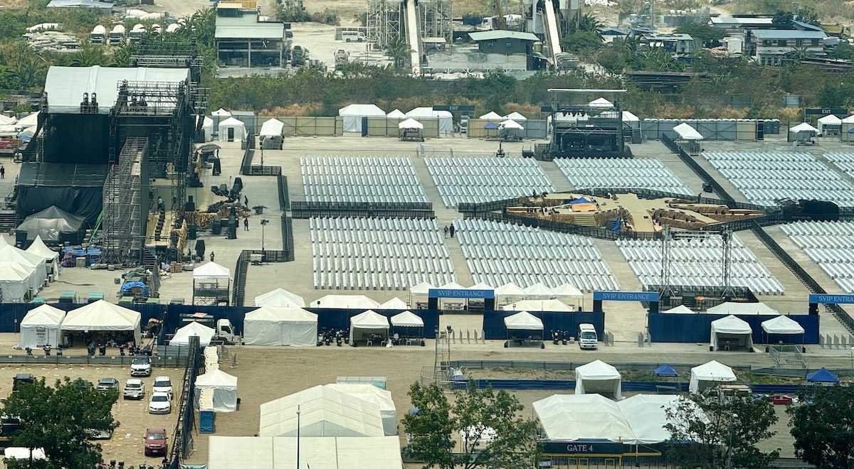 WAS concert venue before the gates opened