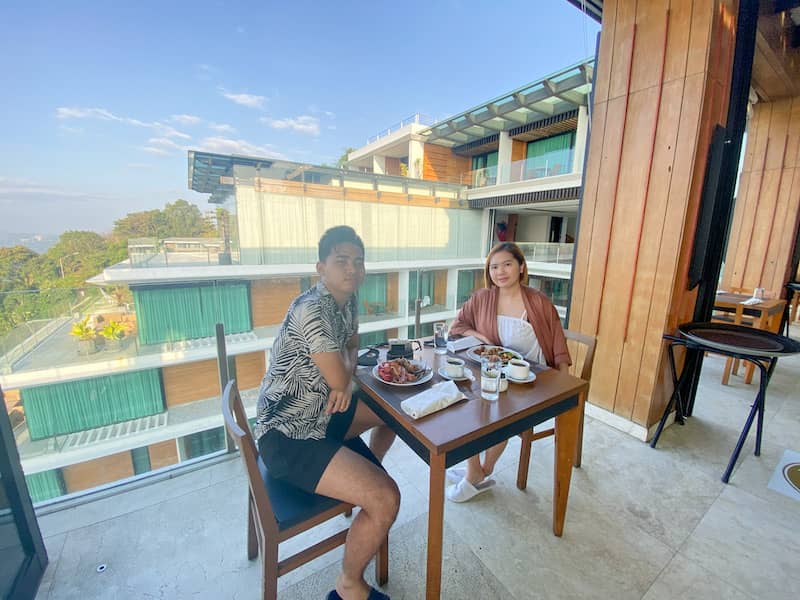 breakfast as Escala Tagaytay