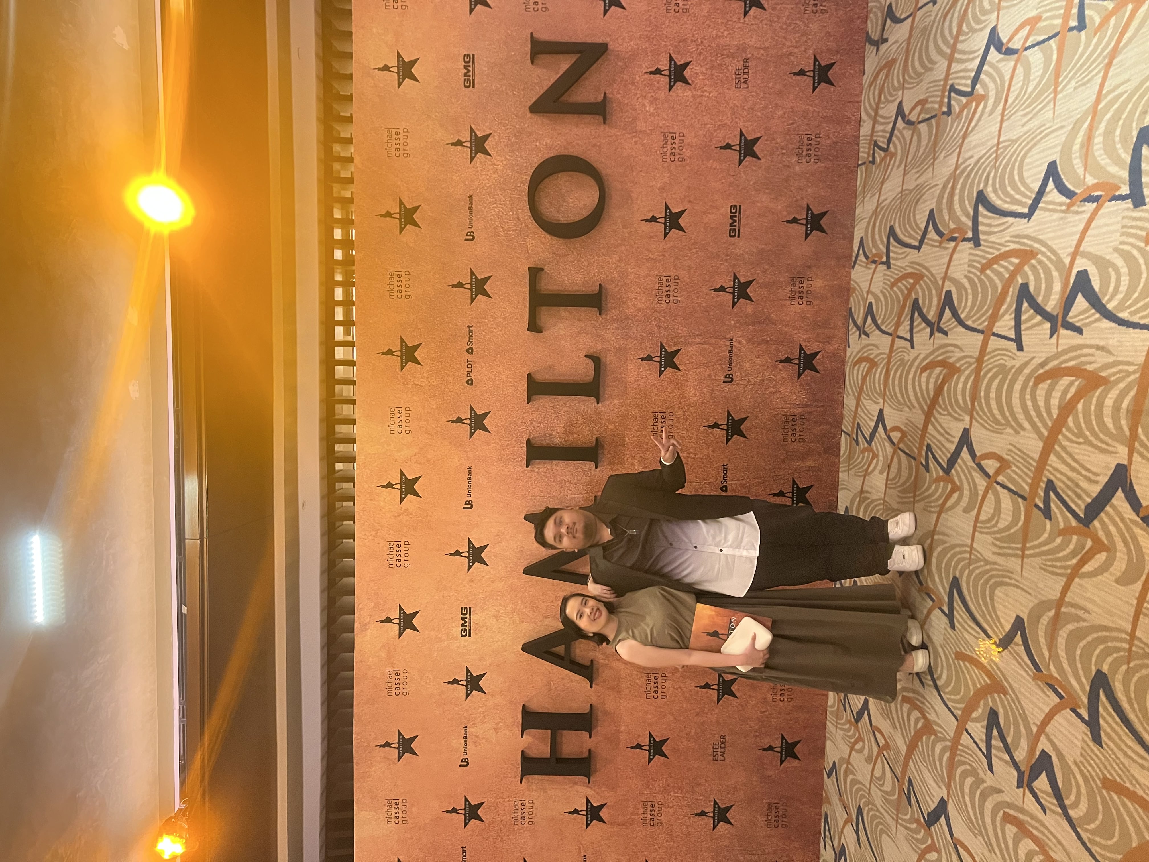 Kwe and Prads + Hamilton backdrop