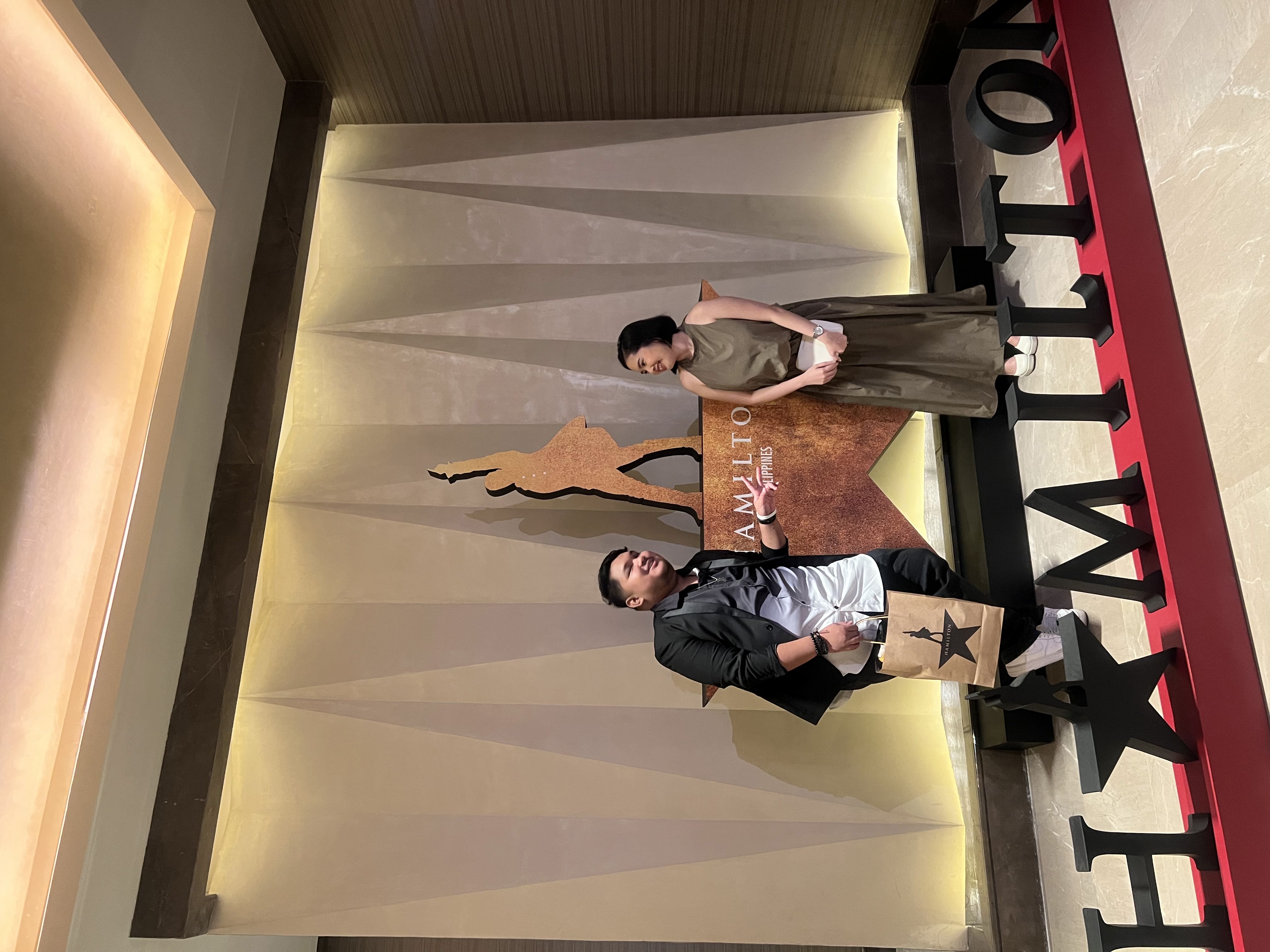 Kwe and Prads + Hamilton backdrop