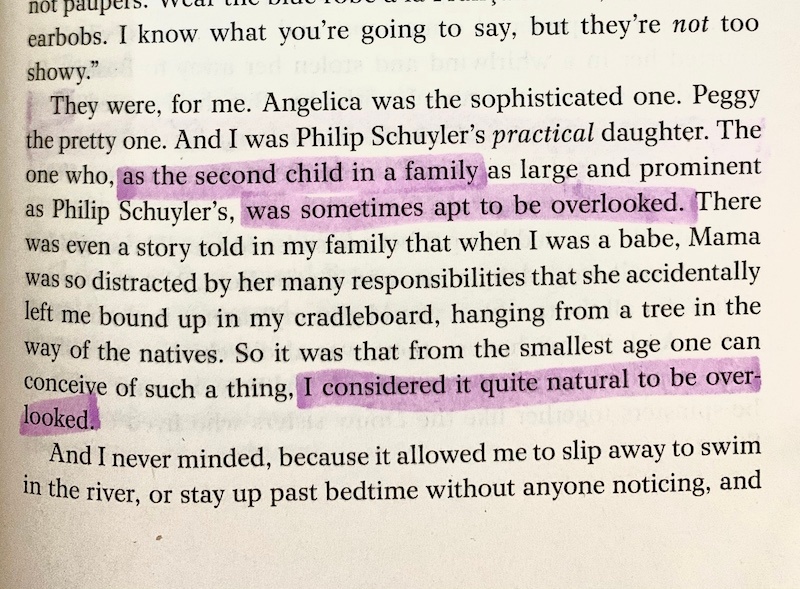 excerpt from My Dear Hamilton book