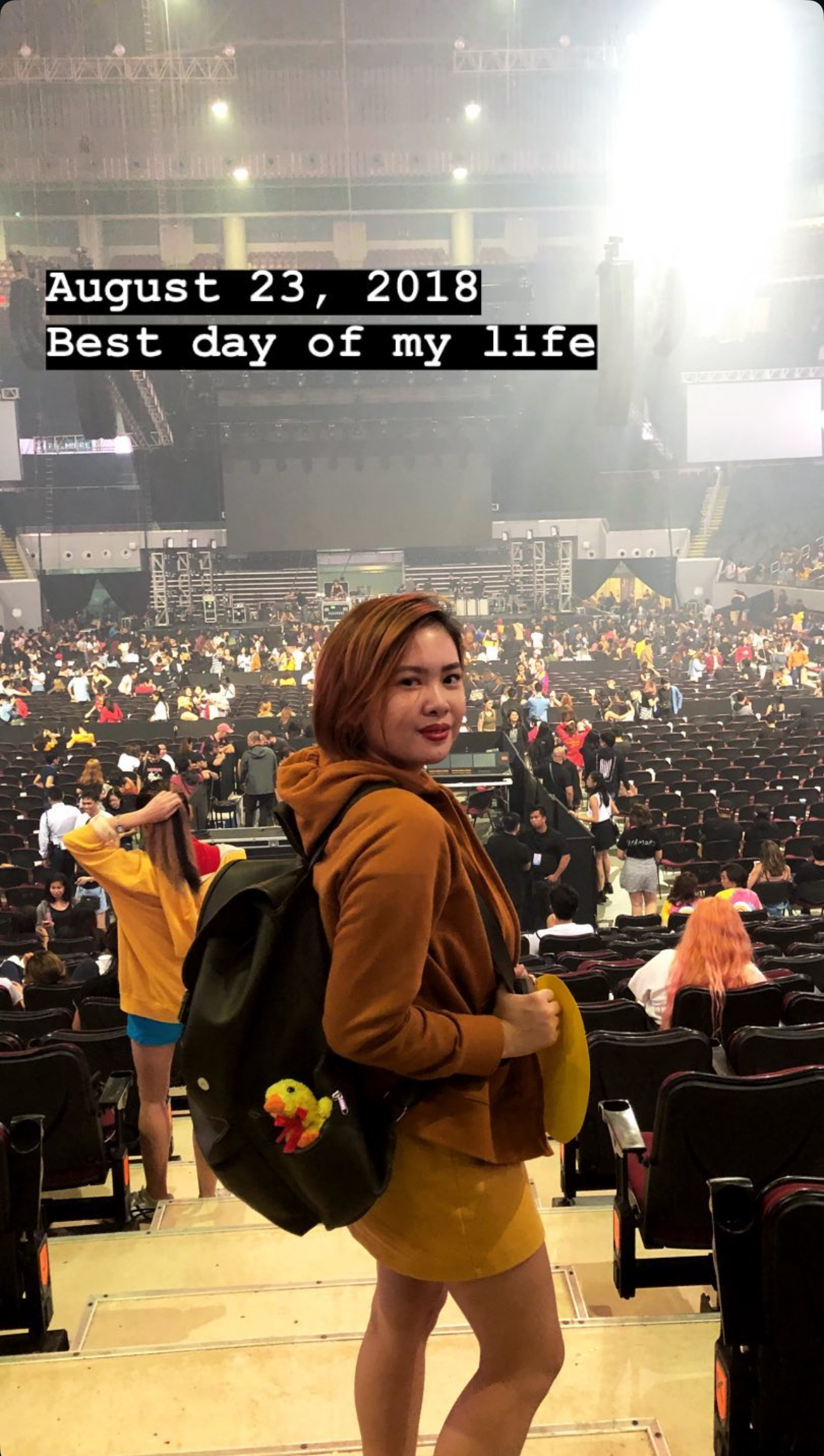 Kweh and I during Paramore's concert in Manila (2018)